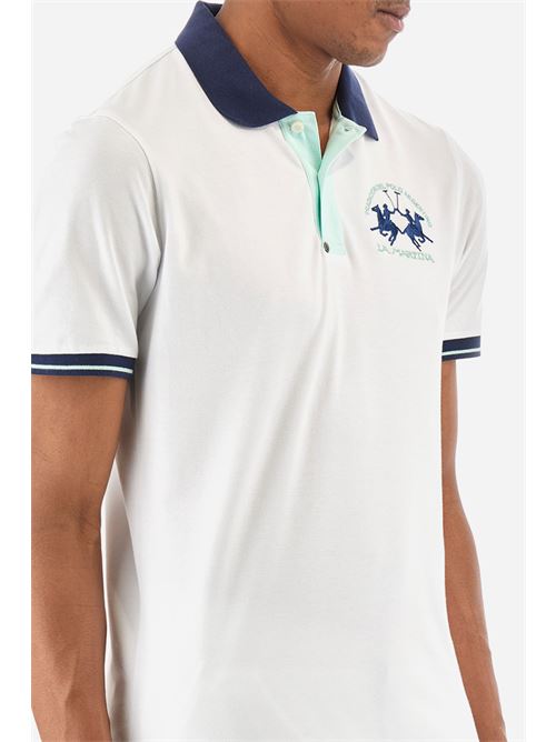 MAN POLO S/S PIQUET STRETCH LA MARTINA | YMP005-PK001/00001